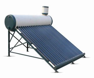 Scaldaacqua solare a termosifone senza pressione da 200 litri con tubi solari a vuoto